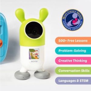 ROYBI ROBOT MULTILINGUAL AL SMART EDUCATIONAL COMPANION PRESCHOOL LEARNING NIB